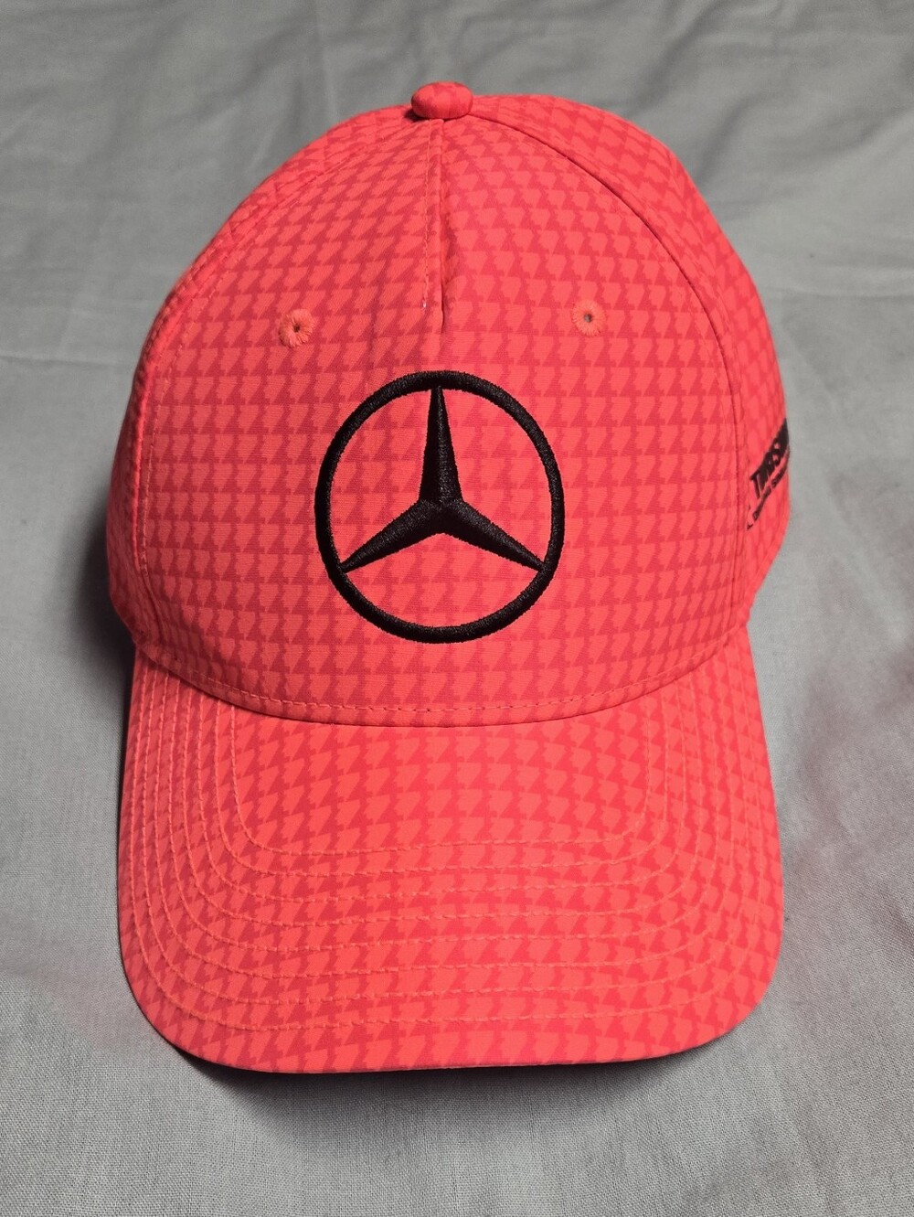 Mercedes AMG Petronas F1 Neon Pink Lewis Hamilton Baseball Cap Formula 1